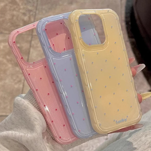 Pastel Polka Dot Case for iPhone