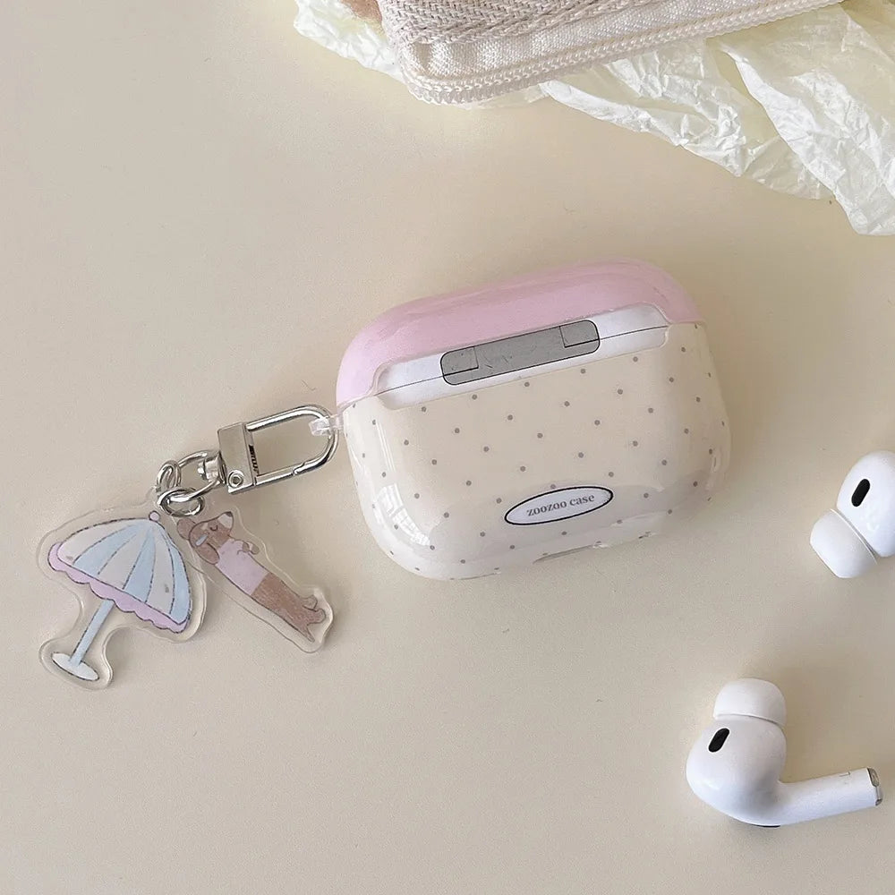 Poka dot Airpod case
