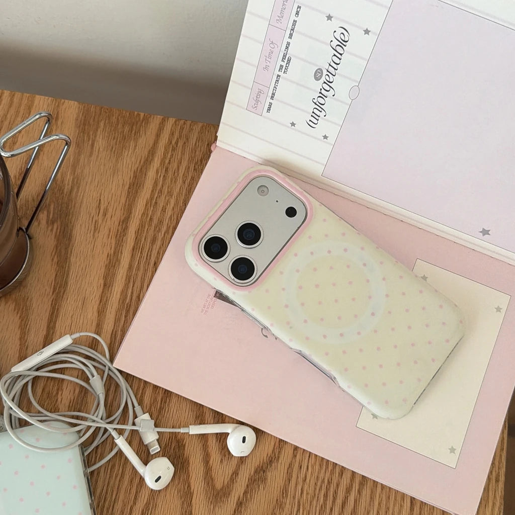 Polka Dot pastel case