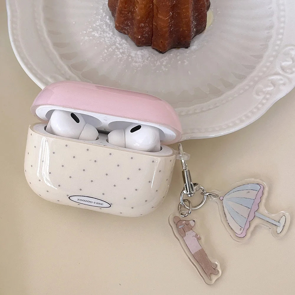 Poka dot Airpod case