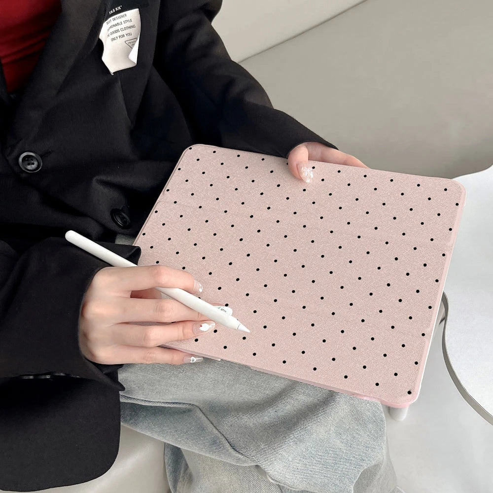 Polka Dots case  for IPad