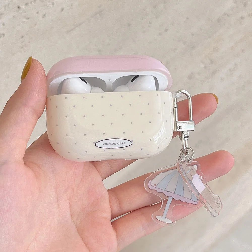 Poka dot Airpod case